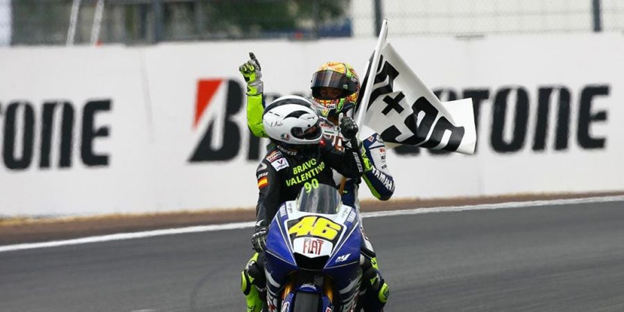 Podium di Qatar Buat Valentino Rossi Lewati Rekor Milik Angel Nieto