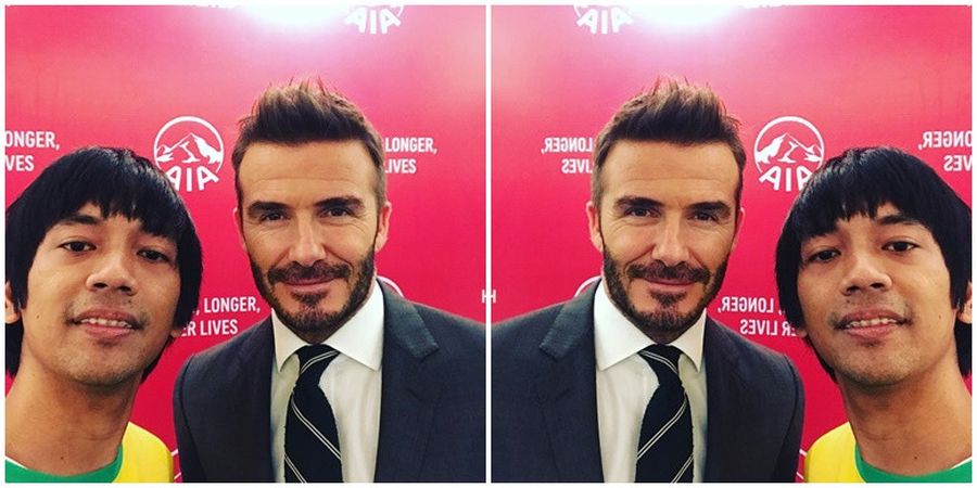 Tak Disangka! Diajak Selfie Bareng Rian d'Masiv, David Beckham Katakan Hal Mencengangkan Ini