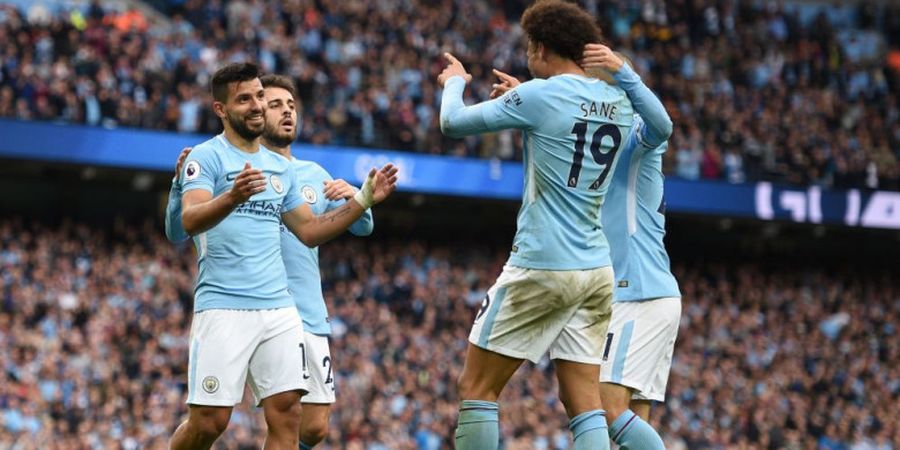 Hasil Akhir Manchester City Vs Crystal Palace - Raheem Sterling Jadi Pahlawan The Citizens