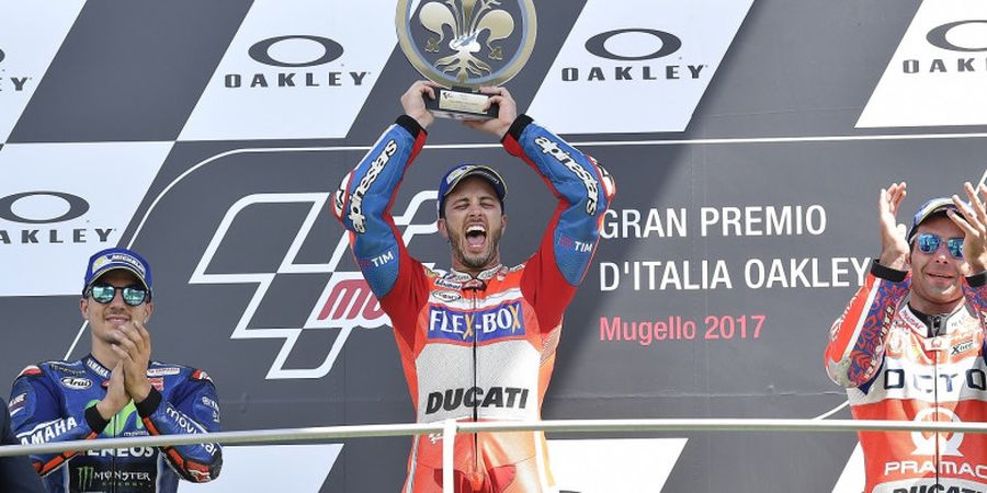 Andrea Dovizioso Sebut Hasil MotoGP 2017 Berkat Kerja Kerasnya