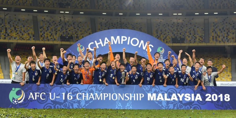 Daftar Penghargaan Piala Asia U-16 2018 - Jepang Dominan, Malaysia Gondol Gelar Prestisius