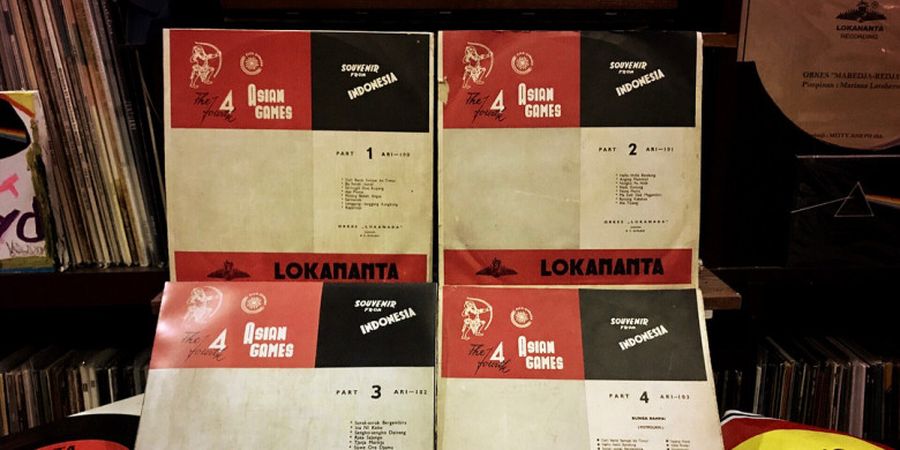 Wow! Asian Games 1962 Miliki Souvenir Langka yang Bisa Bikin Para Kolektor Vinyl Ngiler