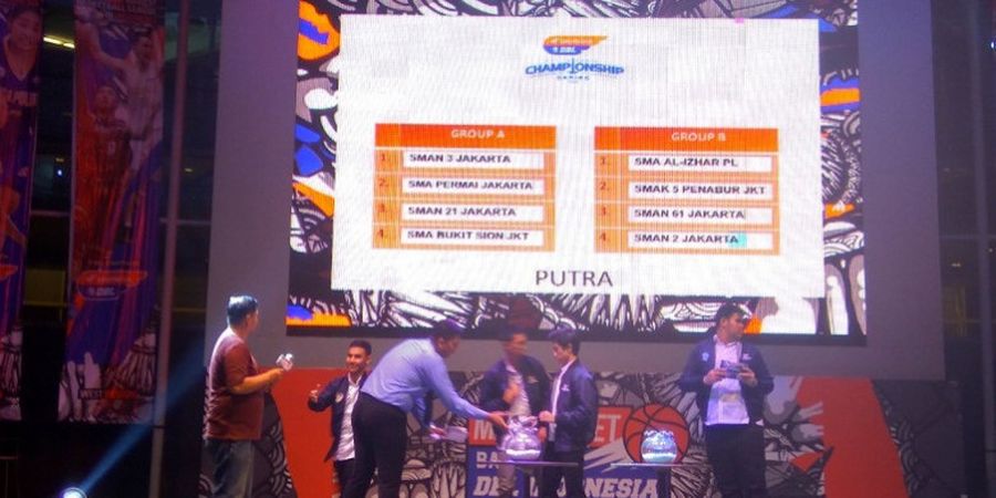 Jelang Final DBL DKI Jakarta, Panitia Gelar Pengundian