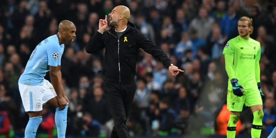 Pep Guardiola Diusir dari Pinggir Lapangan, Benarkah Wasit Lebay?