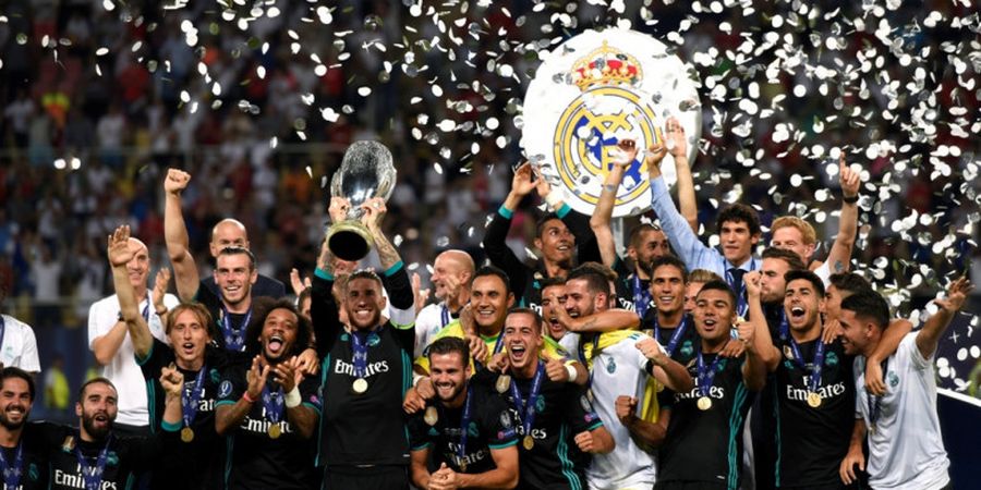 GALERI FOTO - Kemenangan Real Madrid pada Piala Super Eropa 2017