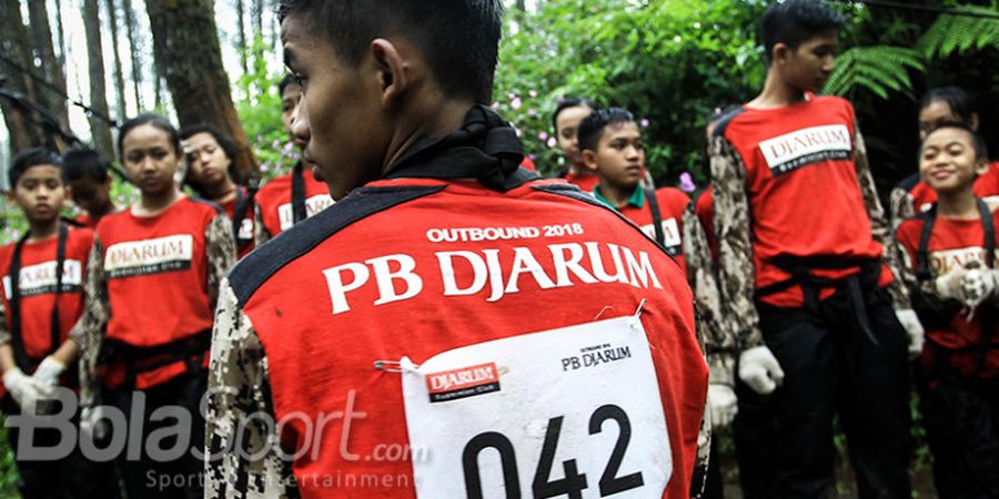 Demi Kejayaan Bulu Tangkis Indonesia, 92 Pebulu Tangkis Muda PB Djarum Ditempa Lewat Kegiatan Outbond di Cikole