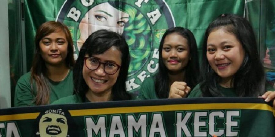 Bonita Mama Kece, Suporter Persebaya Wanita yang Tak Pandang Usia dan Kasta