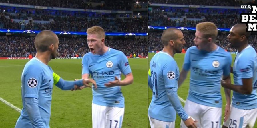 Kevin de Bruyne-David Silva Bukan Kali Pertama Rekan Setim Bertengkar, Pemain Persib Juga Pernah!