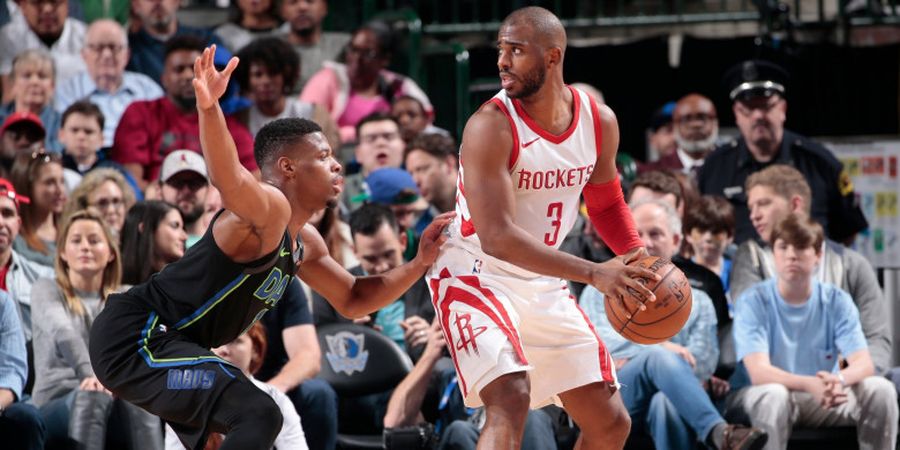 Aksi Chris Paul Selamatkan Houston Rockets dari Kekalahan