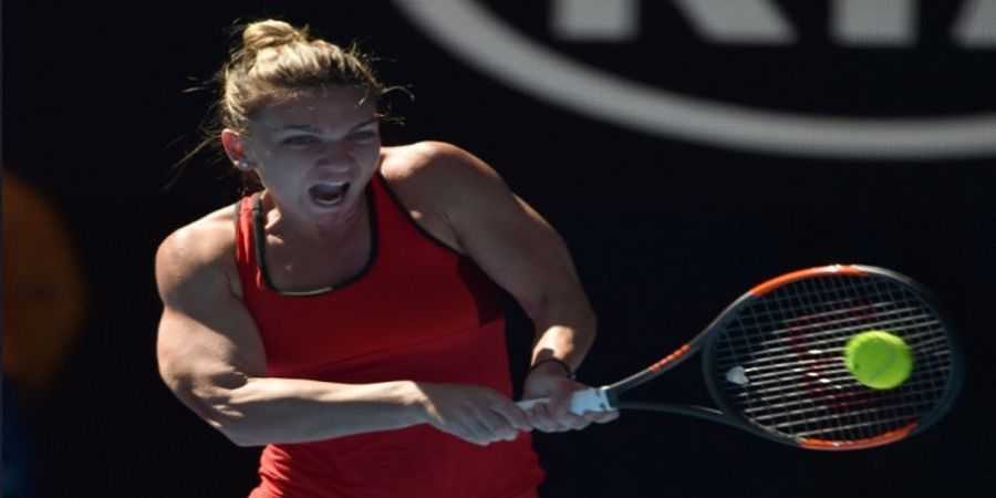 Australian Open 2018 - Sempat Cedera, Simona Halep Dipaksa Kerja Keras untuk Lolos