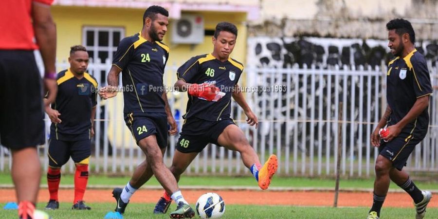 Persipura Optimistis Rebut Status Juara Paruh Musim