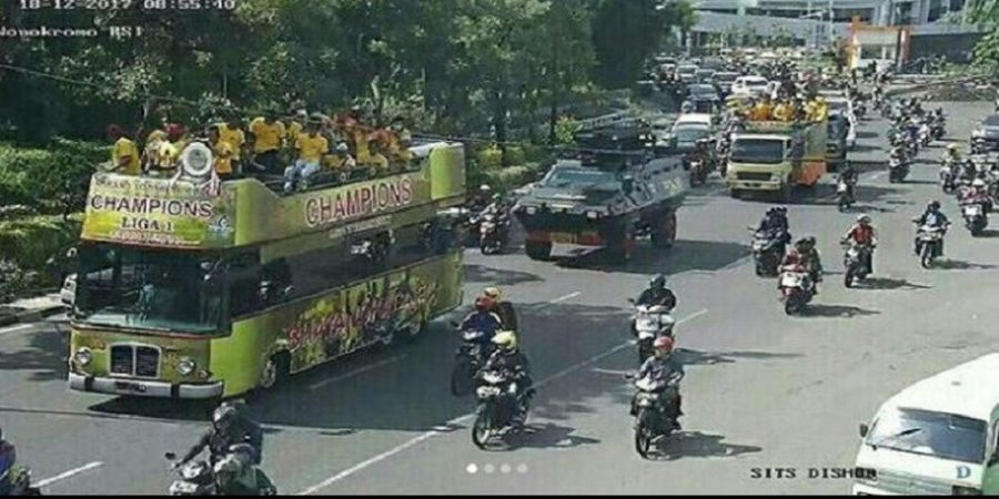 Sama-sama Gelar Pawai Juara di Surabaya, Ini Perbedaan Persebaya dan Bhayangkara FC