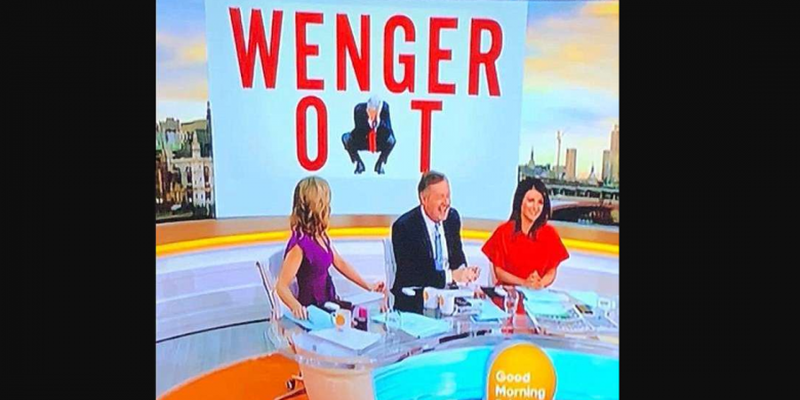 Piers Morgan Ngakak Hebat Saat Ada Kejutan untuk Pelatih Arsenal