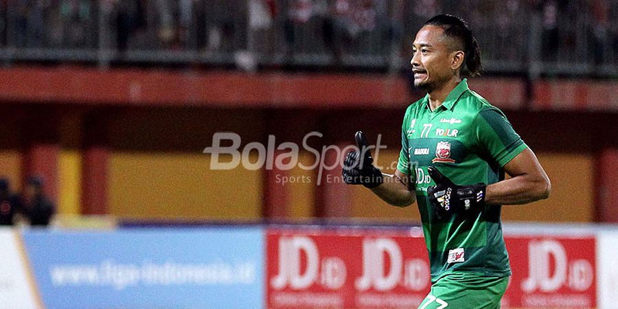 Kondisi Kiper Madura United Membaik Usai Cedera di Piala Gubernur Kaltim 2018