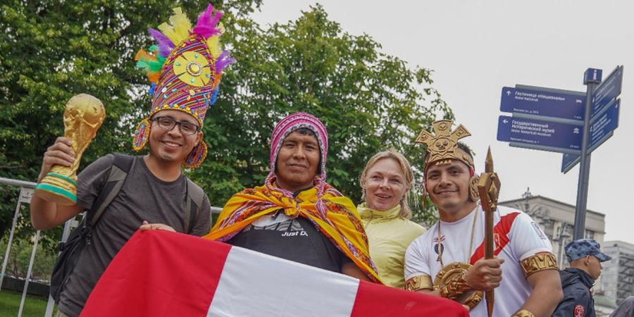 Fan Timnas Peru Raih Penghargaan Suporter Terbaik 2018 dari FIFA