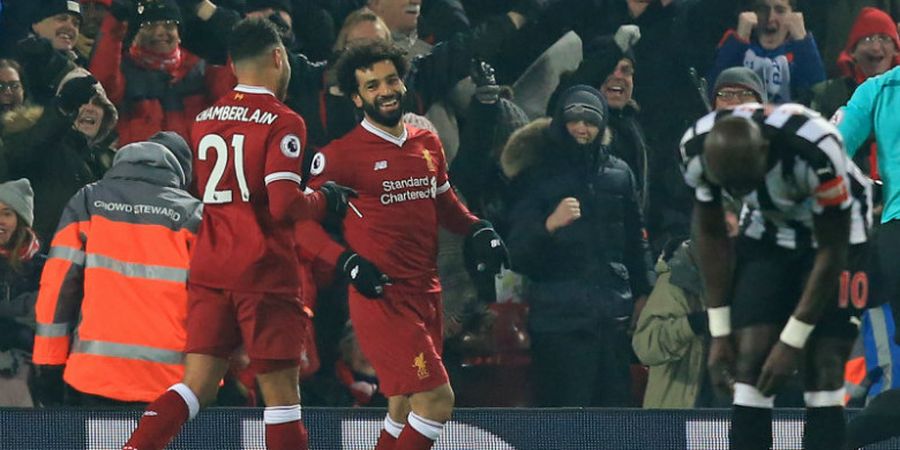 Rekor 200 Gol Warnai Kemenangan Liverpool atas Newcastle