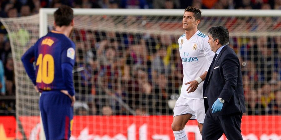 Barcelona Vs Real Madrid - Cristiano Ronaldo Cedera, El Clasico Berakhir Imbang