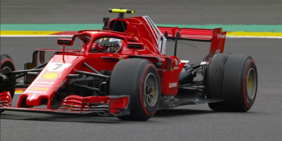 Hasil FP2 F1 GP Belgia 2018 - Berkat Kimi Raikkonen, Ferrari Masih Perkasa di Spa-Francorchamps