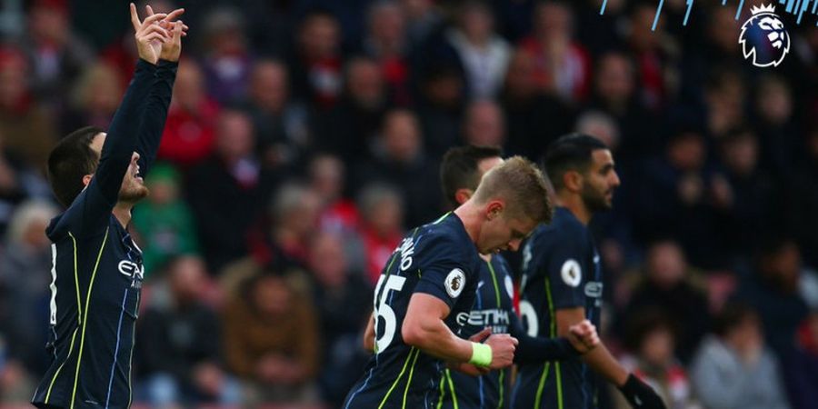 Babak I Southampton Vs Manchester City - The Citizen Unggul 3-1