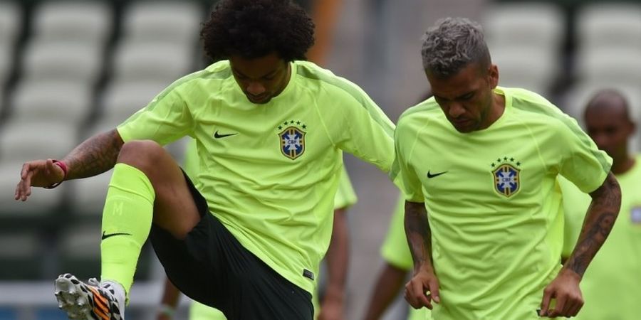 Tak Ikut Timnas Brasil, Marcelo Justru Cetak Gol Indah di Madrid