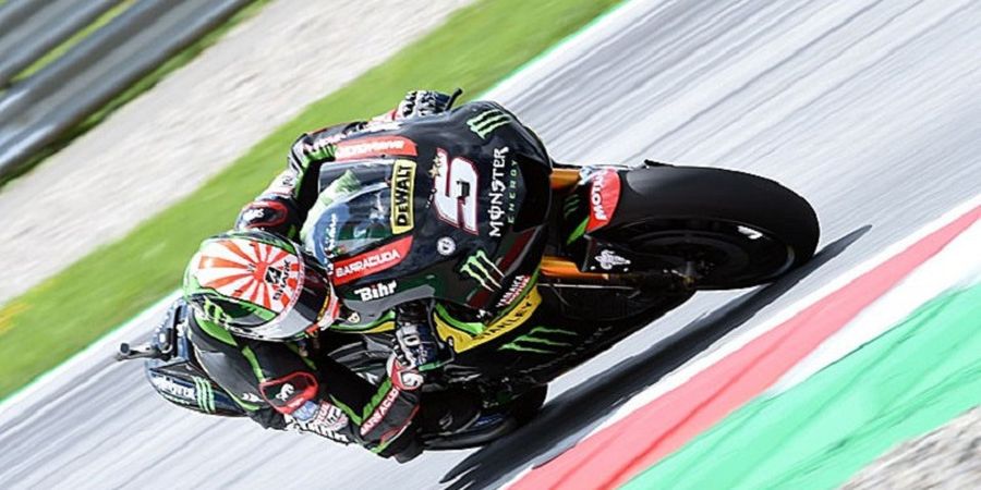 MotoGP San Marino 2017 - Jajal Fairing Baru Yamaha, Johann Zarco Malah Terjatuh Saat Latihan Bebas Pertama