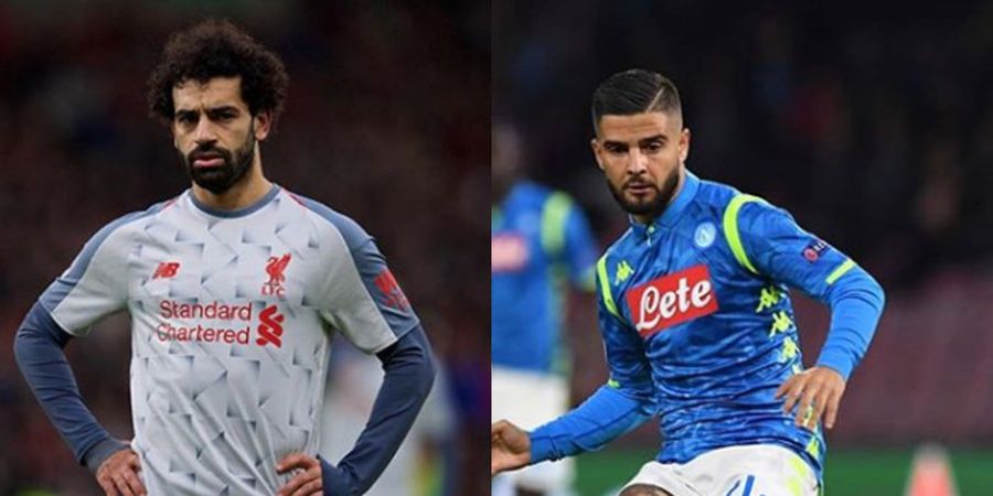 Liverpool Vs Napoli - Menunggu Duel Mohamed Salah dengan Lorenzo Insigne