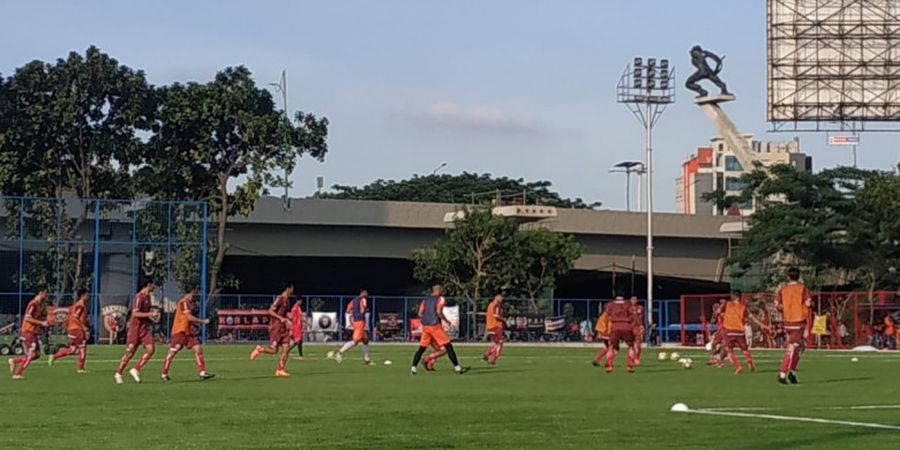 7 Pemain Ikuti Seleksi Persija Jakarta saat Latihan Perdana di 2019