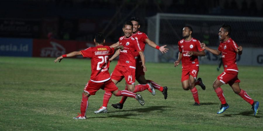 Persija Vs Bhayangkara - Gol dari Tendangan Bebas Ismed Sofyan Bikin Macan Kemayoran Unggul