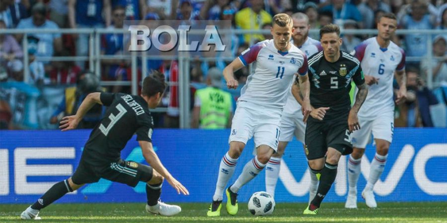 Alfred Finnbogason Jadi Pencetak Gol Perdana Islandia Sepanjang Sejarah Piala Dunia