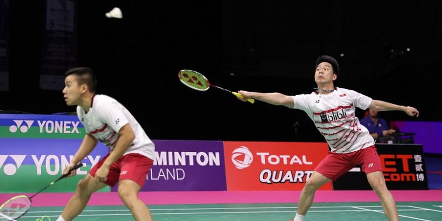 Peringkat Bulu Tangkis Dunia - Marcus Fernaldi Gideon dan Kevin Sanjaya Sukamuljo Nyaman Jadi yang Ketiga