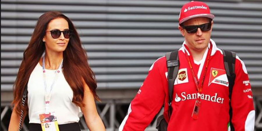 Istri Kimi Raikkonen Berikan Sindiran Pedas pada Lewis Hamilton