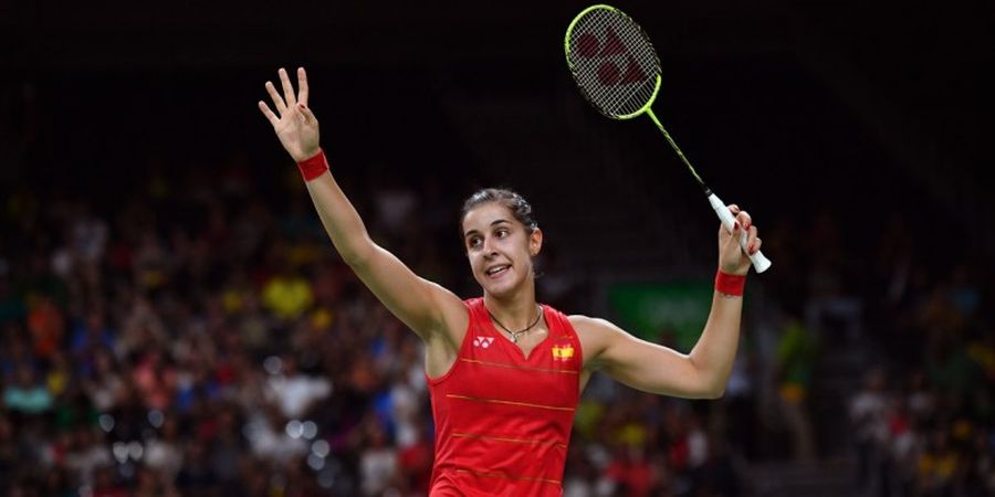 Jelang Kejuaraan Dunia Bulu Tangkis 2017, Carolina Marin Berlatih Keras 