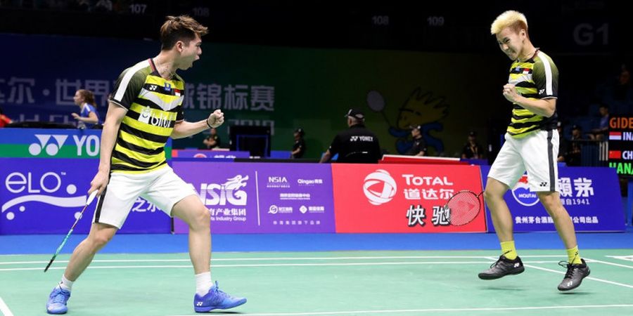 Usai Menang Lawan Jepang, Kevin Sanjaya Ketahuan Didatangi 2 Bidadari Cantik 