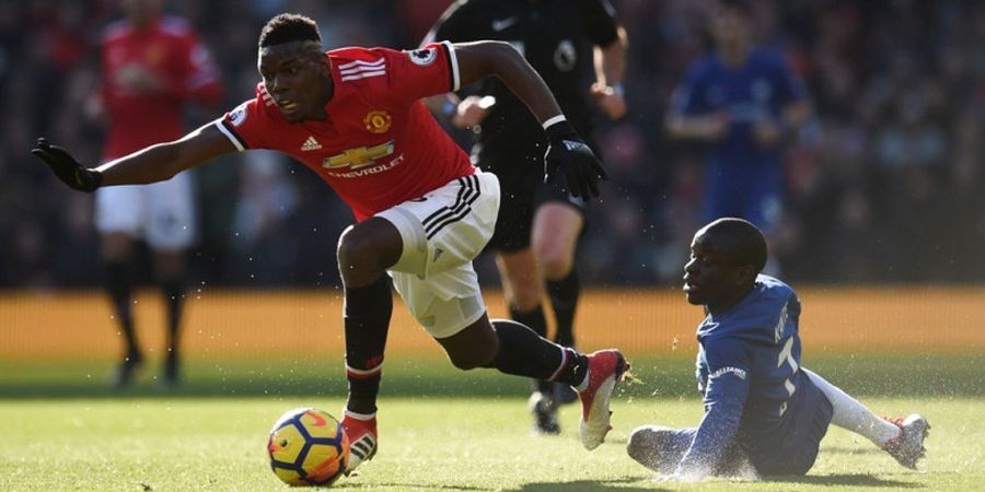 Manchester United Menang, Paul Pogba Langsung Pangkas Rambut Baru dengan Motif Unik