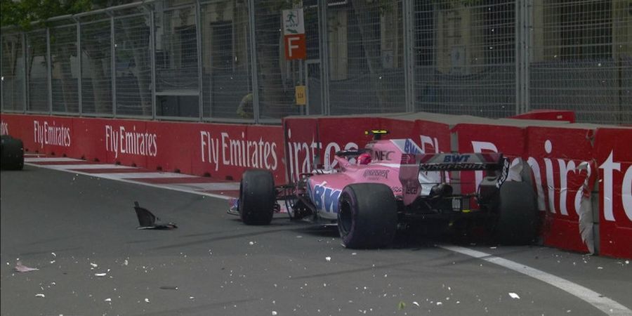 F1 GP Azerbaijan 2018 - Tim Force India Mencak-mencak dan Salahkan Kimi Raikkonen