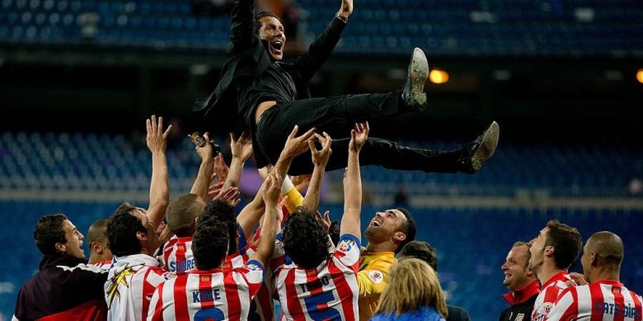 Level Simeone, Momen Terbaik Atletico di Derbi Madrid 