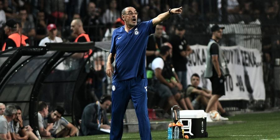 West Ham 0-0 Chelsea, Maurizio Sarri Sebut The Blues Lambat Alirkan Bola