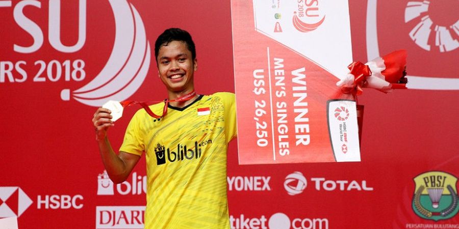 Indonesia Masters 2018 - Meski Jadi Juara Umum, Ternyata Pencapaian Indonesia Tidak Mengalami Peningkatan