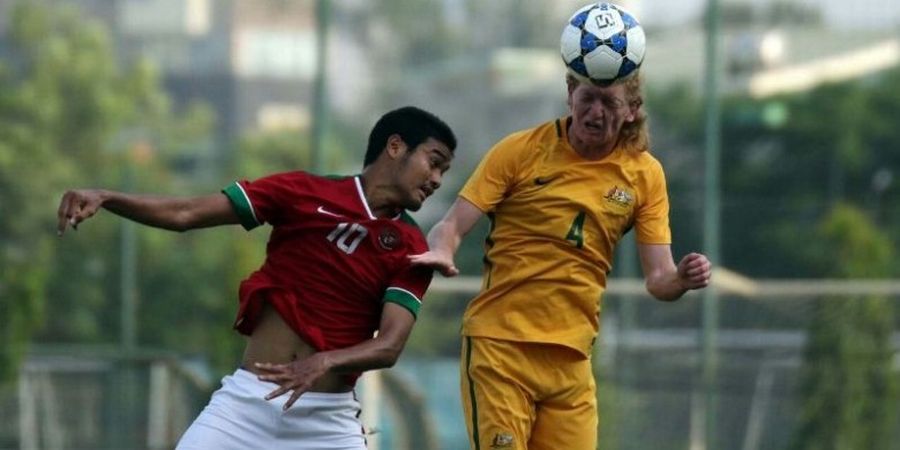 Indonesia Vs Brunei - Rafly Mursalim, Gol Jatuh Bangun di Detik ke-43