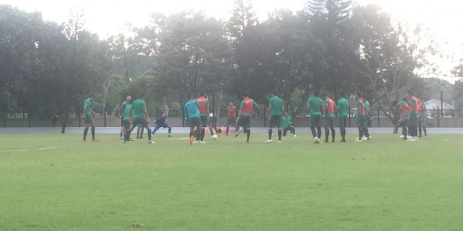 Tim Pelatih Terkesan dengan Kebugaran Pemain Timnas U-23 Indonesia pada Latihan Perdana