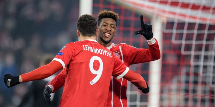 Horor! Detik-detik Cedera Kingsley Coman yang Membuatnya Terbanting ke Udara