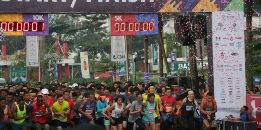 Menguji Stamina di Serpong Green Warior Run 2017