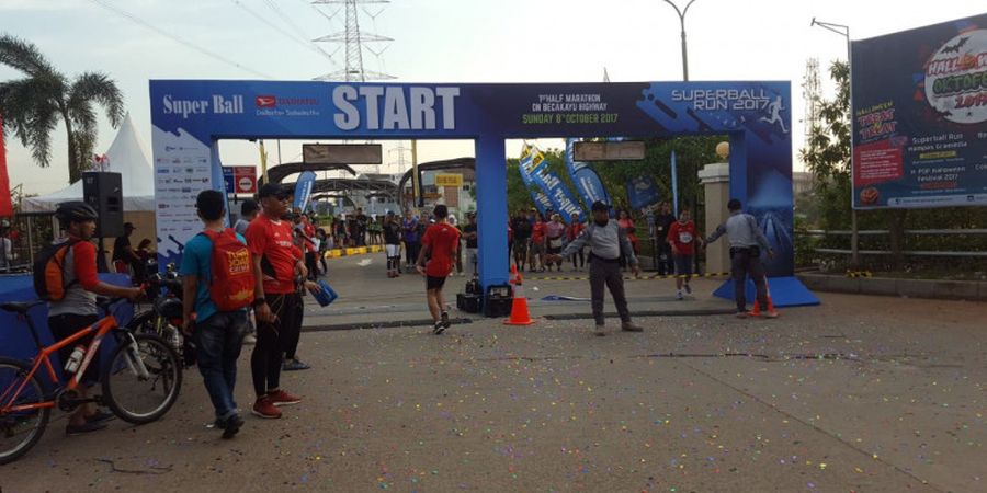 Beginilah Tanggapan Peserta Lomba Lari Tahunan SuperBall Run 2017