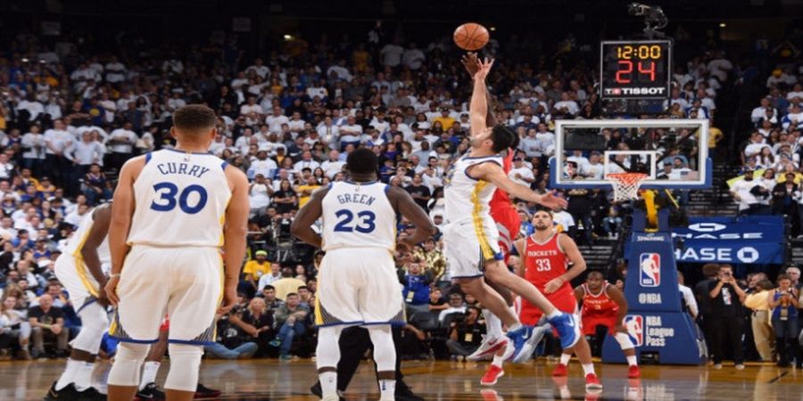 Pesta Golden State Warriors di Laga Awal NBA Dirusak Houston Rockets