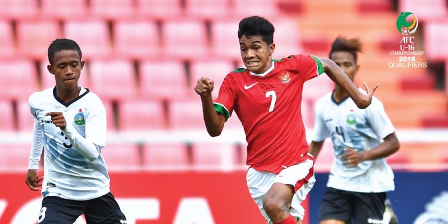 Bukan Zico, Pemain Timnas U-16 Indonesia Inilah yang Menghantui Pertahanan Timor Leste