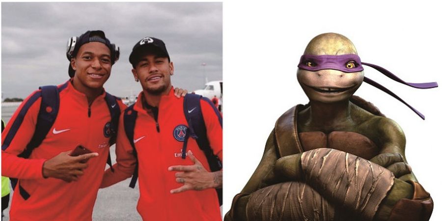 Neymar Samakan Kylian Mbappe Dengan Kura-kura Ninja, Kok Bisa?