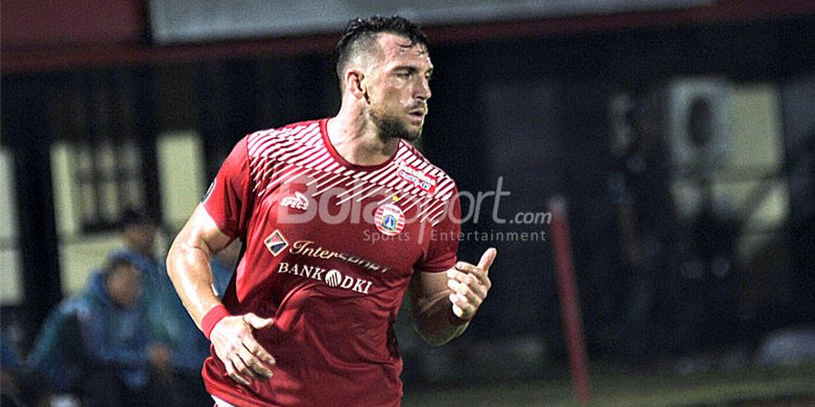 Brace Marko Simic Bawa Persija Ungguli Mitra Kukar di Babak Pertama