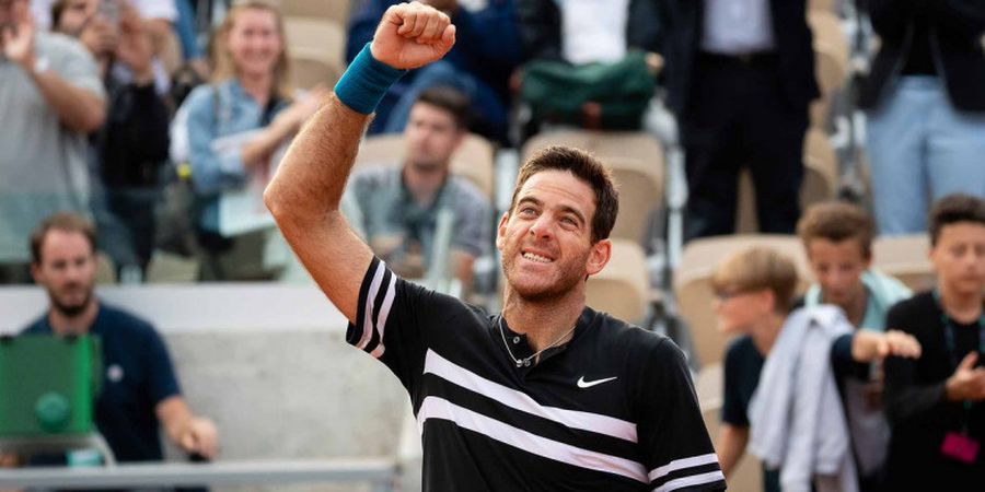 Lutut Retak Lagi, Del Potro Terpaksa Absen Berlaga di US Open 2019