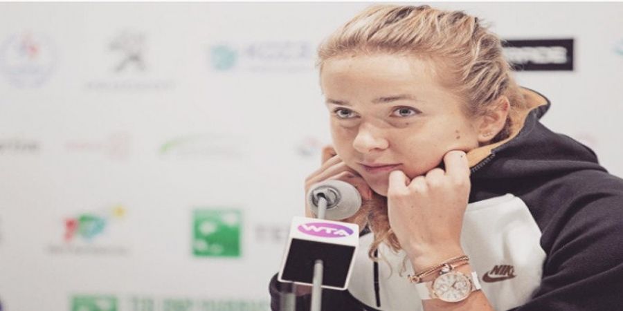 GALERI FOTO - Elina Svitolina sedang On Fire tapi Penampilannya Justru Bikin Adem