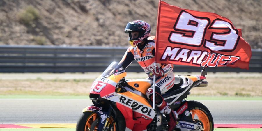 Catatan Jomplang di Valencia, Buat Marquez Lebih Diunggulkan dari Dovizioso